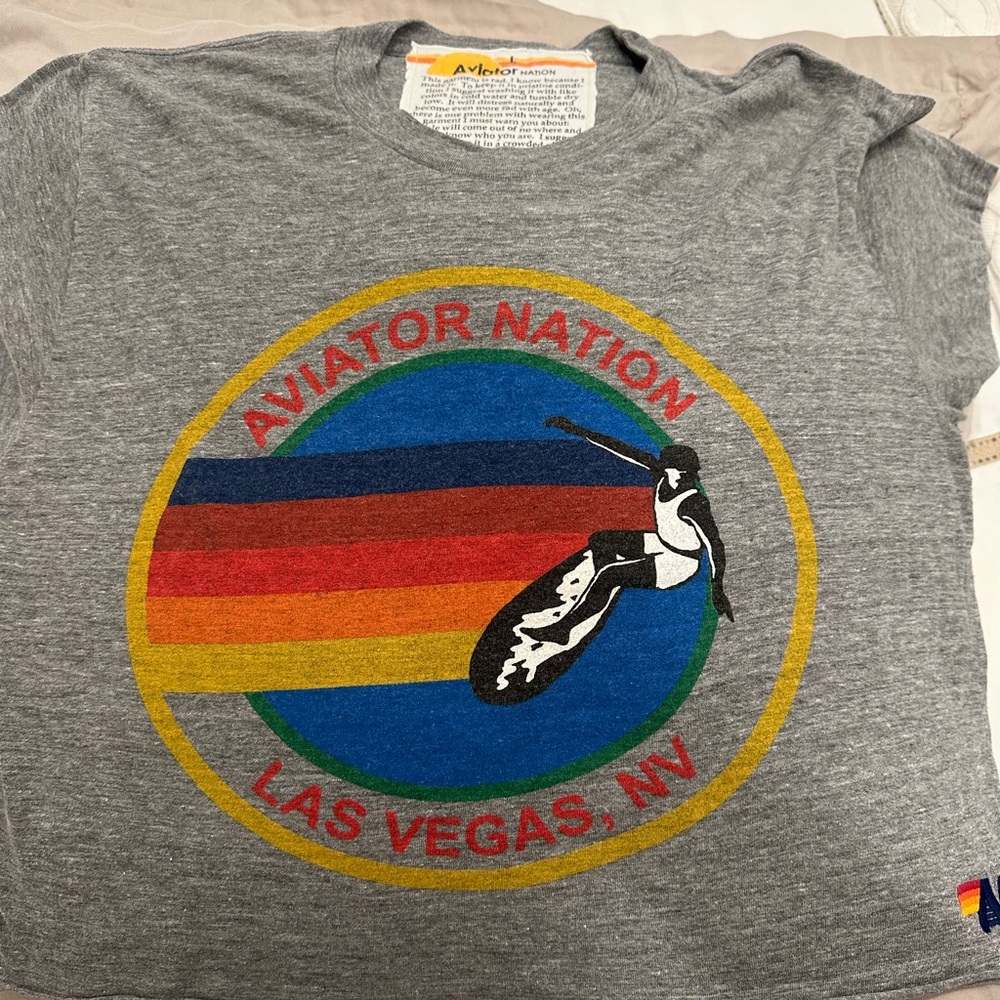 Aviator Nation Las Vegas T shirt size Large